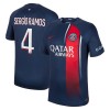 Original Fußballtrikot Paris Saint-Germain 2023-24 Sergio Ramos 4 Heimtrikot Für Herren